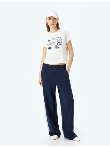 KOTON TSHIRT SS in Ekru