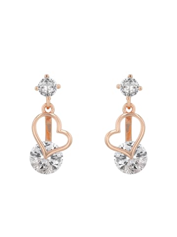 Amor Ohrhänger Silber 925, rosévergoldet in Roségold