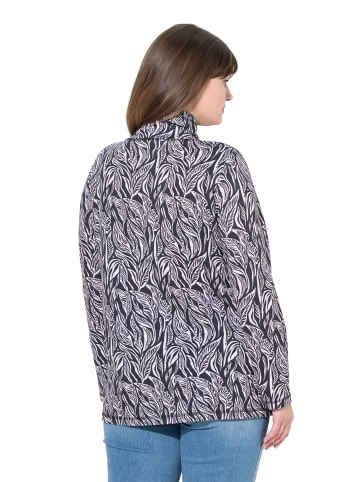 Ulla Popken Longshirt in schwarz