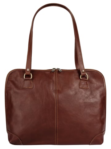 piké Shopper echt Leder in braun