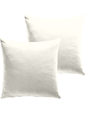 REDBEST Single-Jersey Kuschelkissenbezug 2er-Pack San Francisco in weiß
