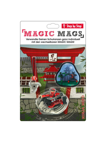 Step by Step Ranzen-Zubehör-Set MAGIC MAGS in Ninja Yuma