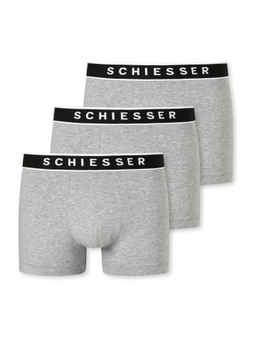 Schiesser Retroshorts 3er-Pack 95/5 in Grau