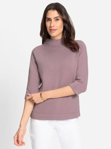 WITT WEIDEN 3/4 Arm-Pullover in mauve