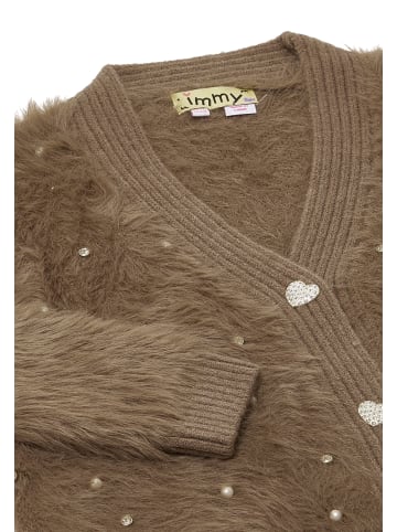 immy Damen Strickjacke in Taupe