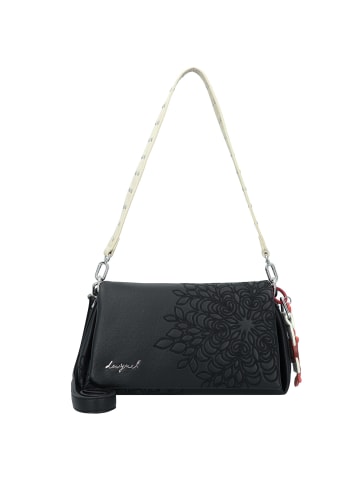 Desigual Sierra Naron Schultertasche 26 cm in schwarz