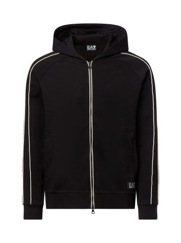 EA7 Sweatjacke in schwarz - 0001