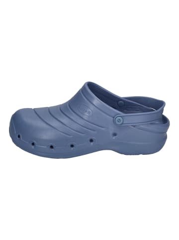 Scholl Clogs Work Light in blau