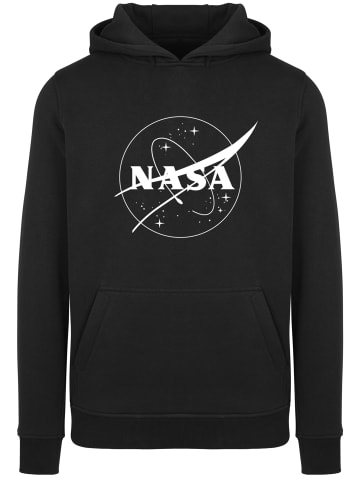 F4NT4STIC Hoodie NASA Classic Insignia Logo Monochrome in schwarz
