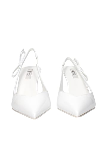 PRADA Weiß Leder High Absatz Pumps