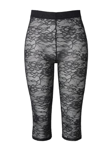 Ulla Popken Strumpfhose in schwarz