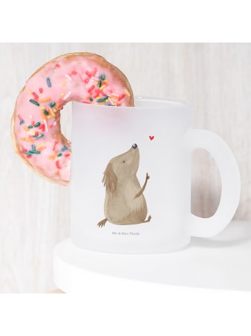 Mr. & Mrs. Panda Tasse Hund Liebe ohne Spruch in Transparent