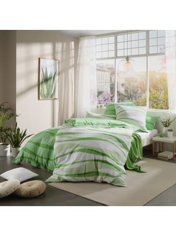 Erwin Müller Seersucker Kissenbezug in grün