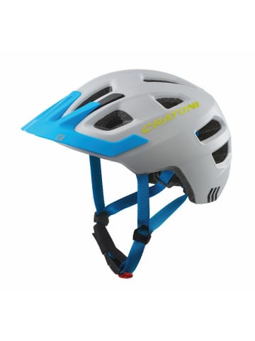 Cratoni Kinderhelm Maxster Pro in grau/blau matt