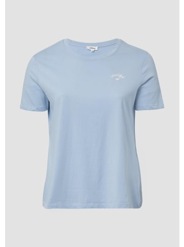 s.Oliver T-Shirt in 50D9_hellblau