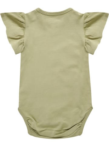 Hummel Kinder Kurzarmbody "Hmlulla Body S/S" in Grün