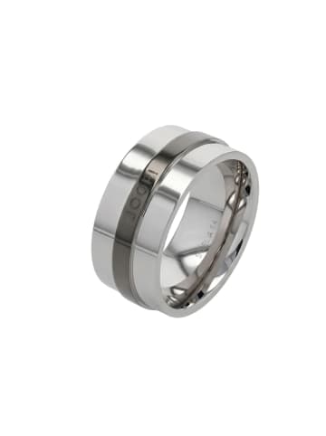 JOOP! Ring Edelstahl, IP gun in bicolor