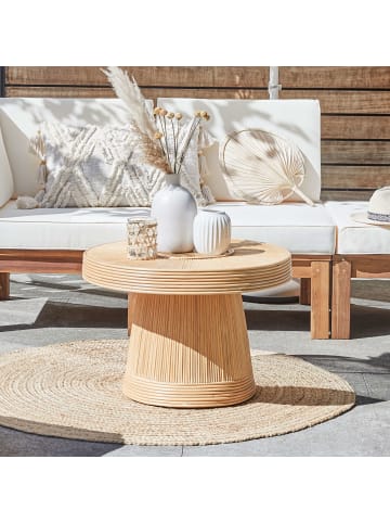 Butlers Couchtisch Rattan BOHO LOUNGE in Natur