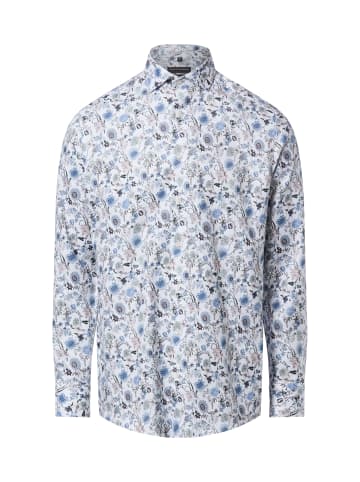 Finshley & Harding Hemd in weiß hellblau