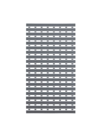 relaxdays Antirutschmatte in Grau/ Weiß - (B)69 x (T)38 cm