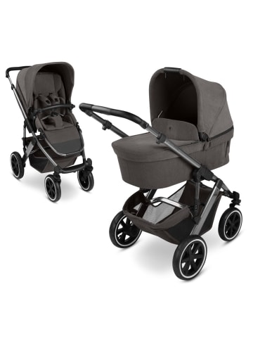 ABC-Design Kombi-Kinderwagen Salsa 5 Air inkl. Babywanne in braun