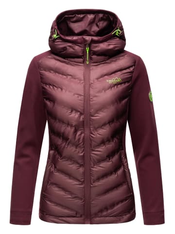 Navahoo Übergangsjacke Nimm Mich Mit in Aubergine