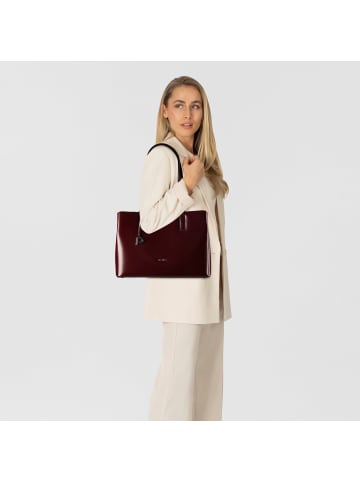 PICARD Black Tie Black Tie Schultertasche Leder 36 cm in vino