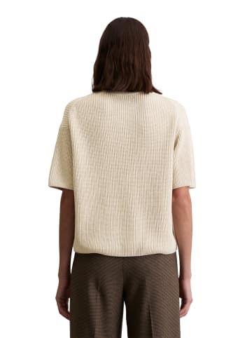 Marc O'Polo Kurzarm-Cardigan loose in sandy melange