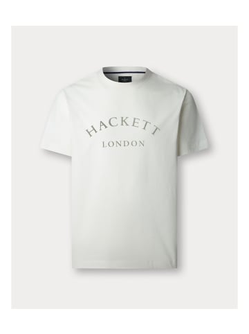Hackett London Tshirt in Weiß