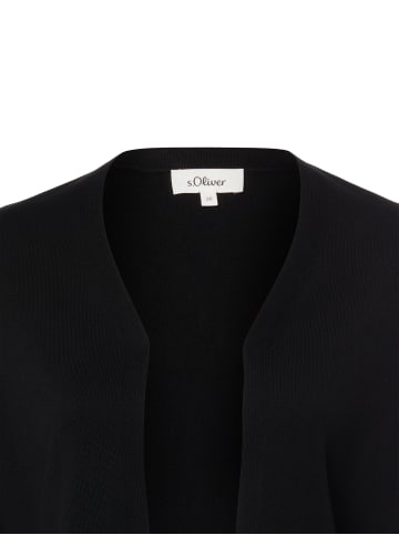 s.Oliver Strickjacke in schwarz - 0004