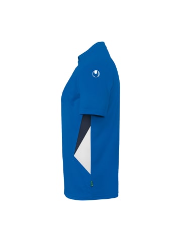 uhlsport  POLO SHIRT Equipe 29 in azurblau/weiß/marine