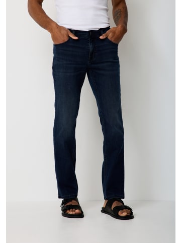 Paddock's 5-Pocket Jeans PIPE Saddle Stitch in blue overdye black used