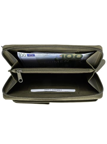 Bench Handytasche Leder 11 cm oliv