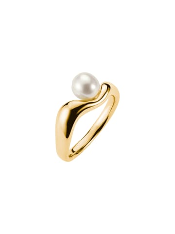 Thomas Sabo Ring Mit Perle Natural Beauty in gold