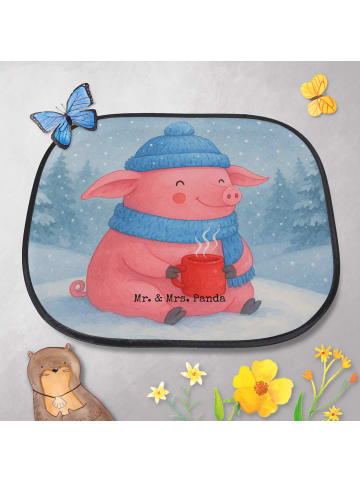 Mr. & Mrs. Panda Hitzeschutz Auto Schwein Glühwein Design ohne S... in Weiß