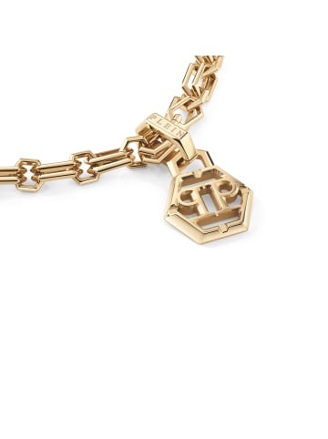 Philipp Plein Halskette mit Anhänger in Gold – (L)60cm