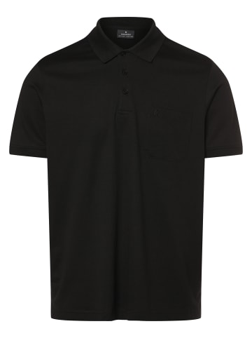 Ragman Poloshirt in schwarz