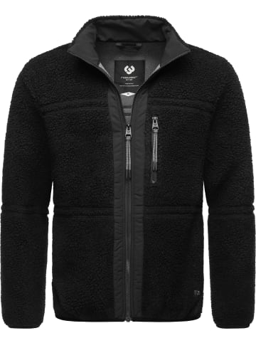 ragwear Plüschjacke Noory in Black