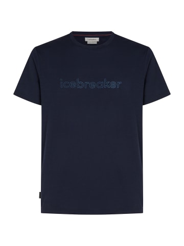 icebreaker T-Shirt Men M 150 Tech Lite SS Tee IB Stitc in Marine3271