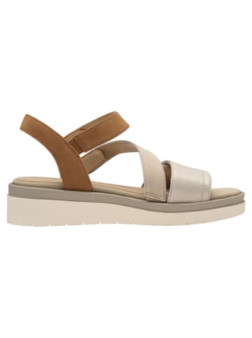 Tamaris WIDE FIT Sandalette in BEIGE COMB