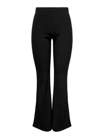 ONLY Hose 'FEVER RIB' Schwarz