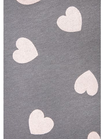 VIVANCE DREAMS Pyjama in taupe-gemustert