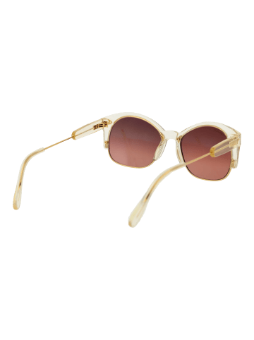 Serengeti Unisex Sonnenbrillen Rund Gold