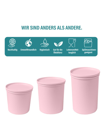 AWAVE Frischhaltedose aus rPET in Rosé | 1l