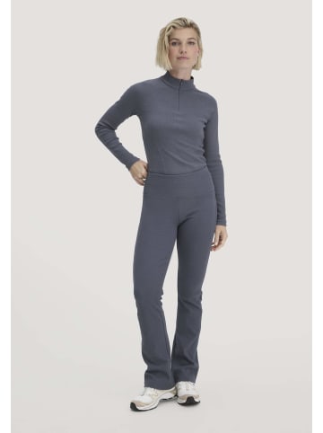 Hessnatur Rib Leggings in schieferblau