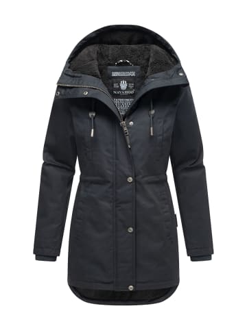 Navahoo Winterjacke Navahoo Winterfunke Damen Winterjacke N038 in Navy