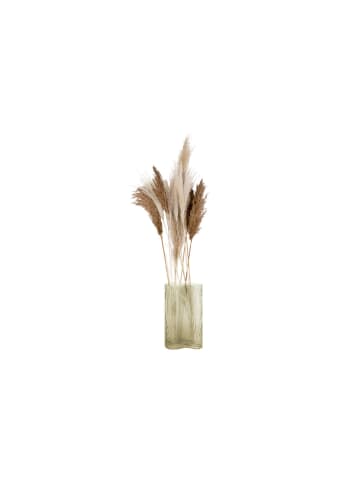 Present Time Vase Allure Wave - Moosgrün - 9,5x27cm