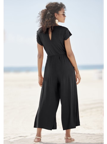 LASCANA Culotte-Overall in schwarz