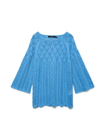 Vero Moda Strickpullover in Azure Blue