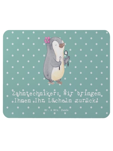 Mr. & Mrs. Panda Maus Pad Zahntechniker Lächeln mit Spruch in Meeresbrise